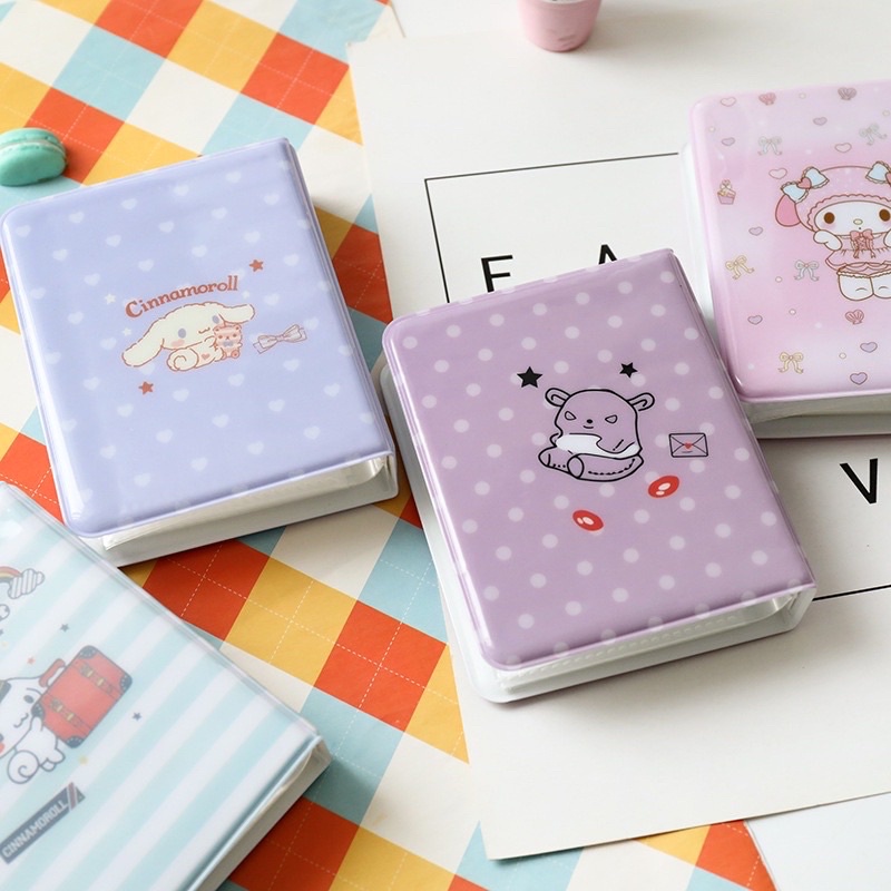 (itspico) 36 slot kolbuk for photocard motif sanrio cinamoroll cute Mini collect book 1p photo album