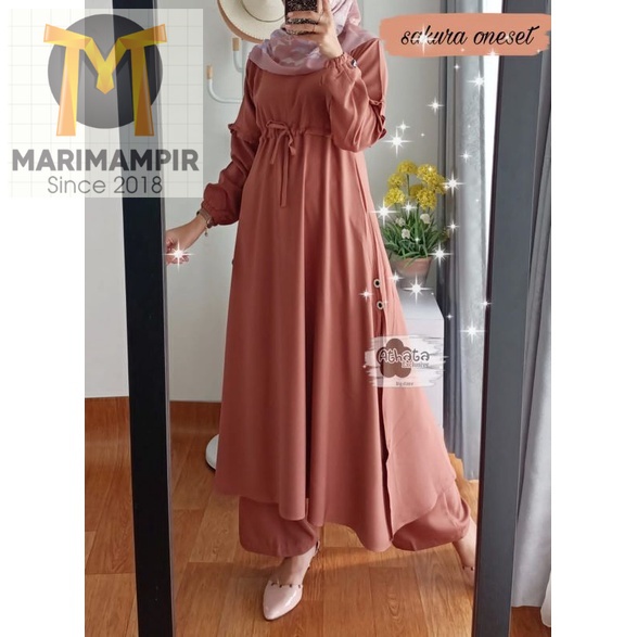 Marimampir One set Sakura dan Windy ori by  ATHATA 100% ori