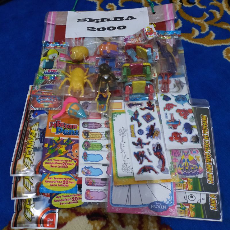 MAINAN RENCENG SERBA 2000 TITIP WARUNG ISI 30