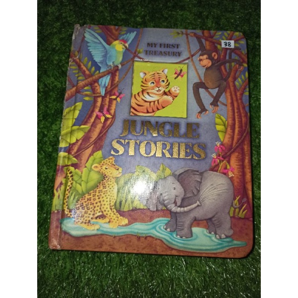 Buku anak impor - My first treasury - JUNGLE STORIES (preloved)