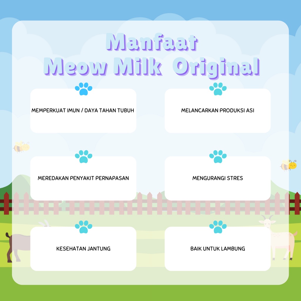 MEO MILK PET SUSU KAMBING UNTUK KUCING 120gr