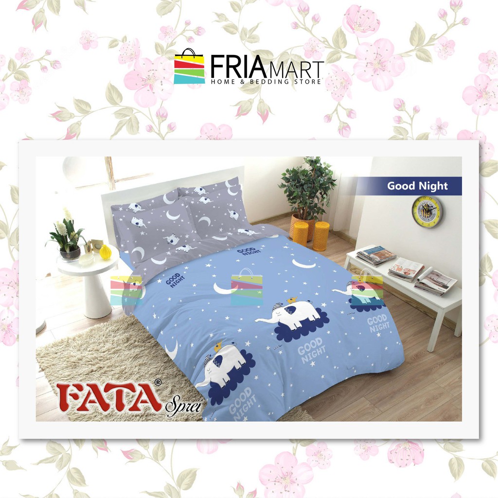 FATA Selimut Bulu 200x200 JUMBO Motif Dewasa Minimalis Murah bagian ke-2 FRIAmart-GOOD NIGHT