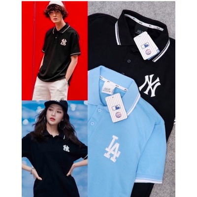 Kaos Kerah Polo - MLB Polo Shirt Unisex