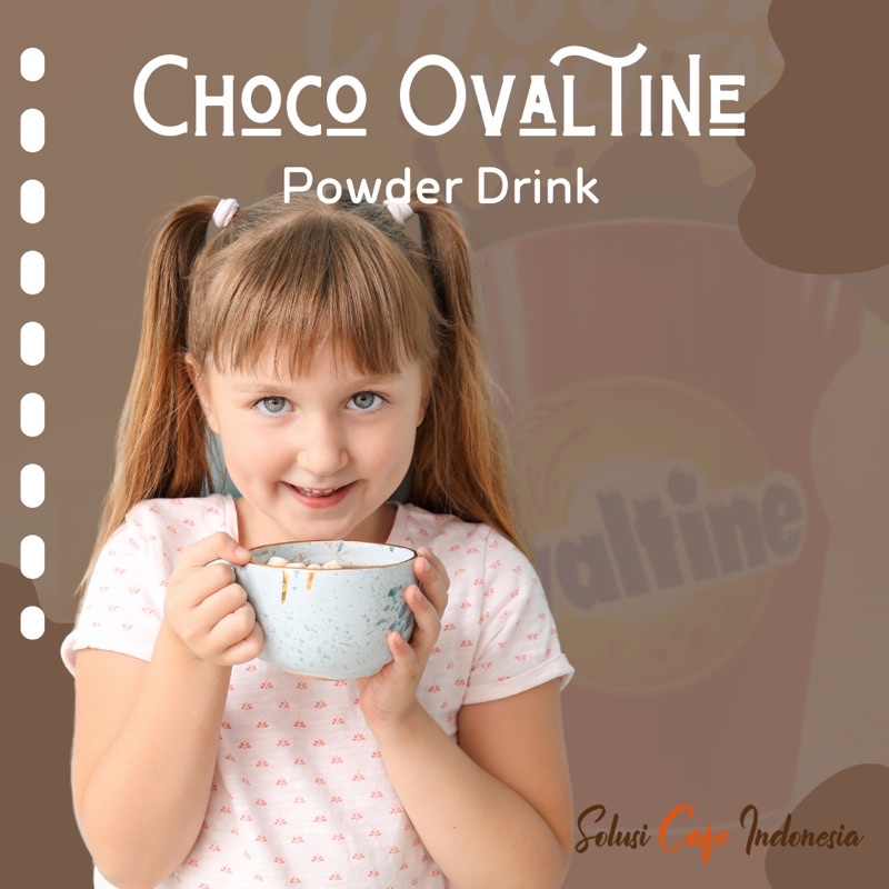 

Bubuk Minuman rasa Coklat Ovaltine 500gr Choco Ovaltine powder drink distributor surabaya Solusi Cafe Indonesia