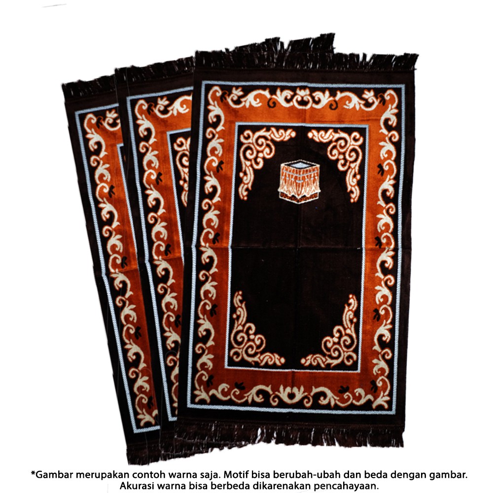 Sajadah Bulu Turkey GKSG Besar Oleh Oleh Haji 105 x 65cm SJ-GKS
