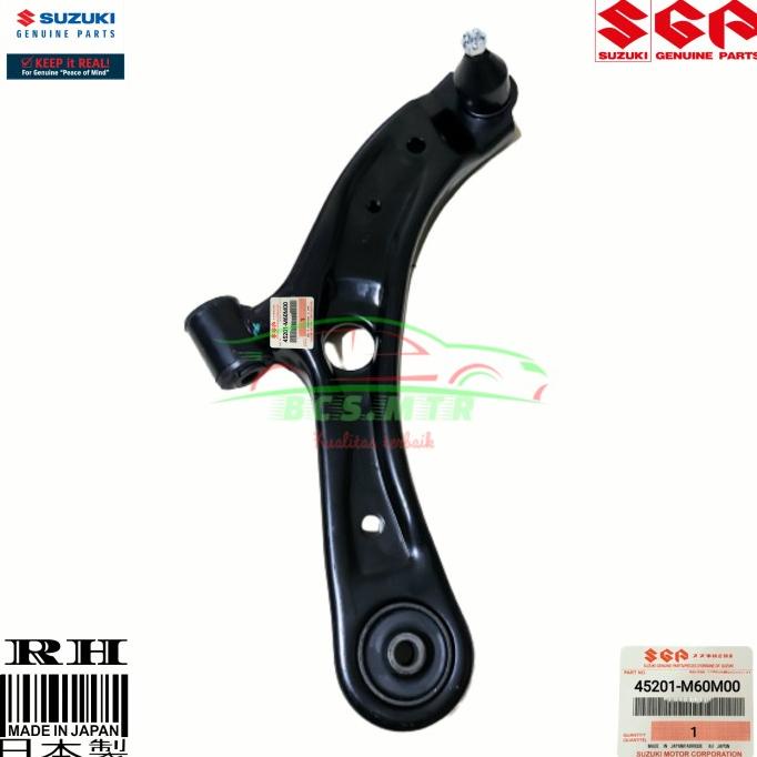 LOWER LOW ARM/SAYAP DEPAN BAWAH KANAN/RH SUZUKI ERTIGA 2012-2017 ORI