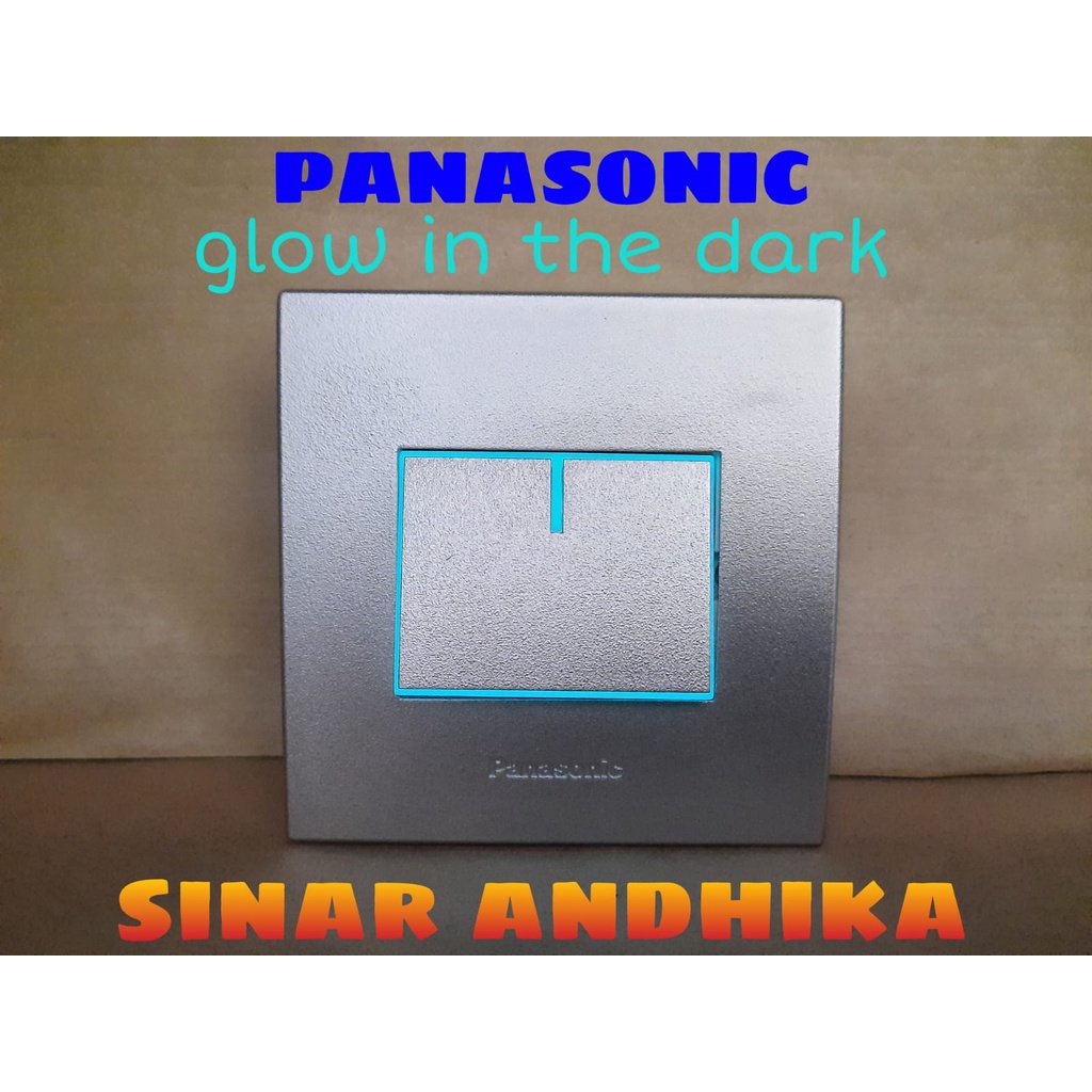 SAKLAR ENGKEL LEBAR HOTEL SILVER ECO C STYLE E PANASONIC WESJ 78029MWS+WESJ 5942MWS