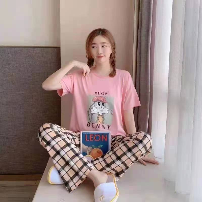 blinqshop BAJU TIDUR IMPORT-BIRU MINI NARI