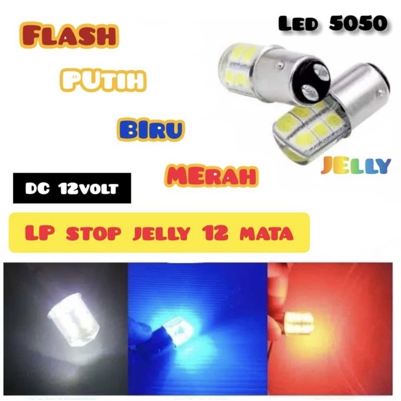 Lampu stop jelly bholam stop led jelly universal harga 1pcs