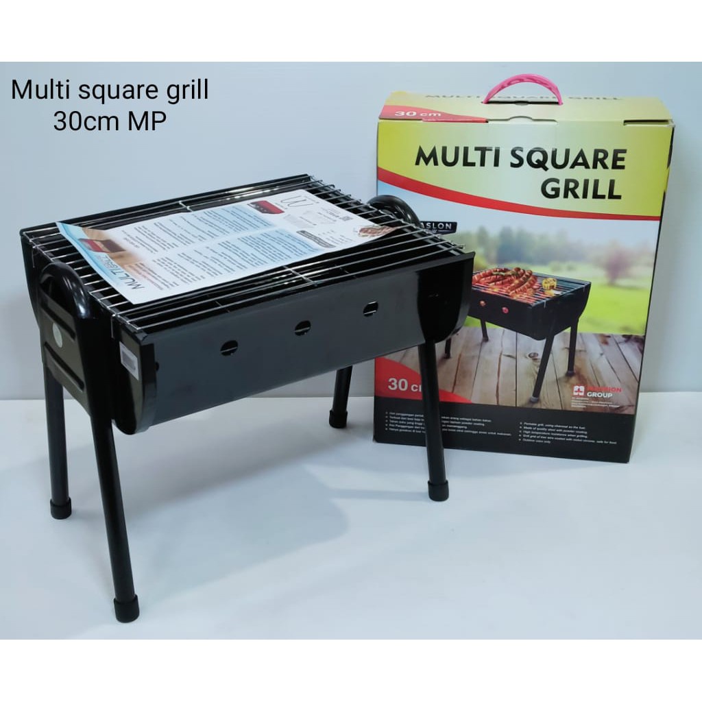 ALAT PANGGANG MULTI SQUARE GRILL MASPION 30CM SERBAGUNA / PEMANGGANG PORTABLE