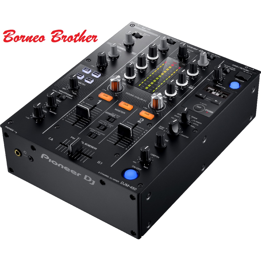 Pioneer Dj DJM-450 DJM 450 DJM450 Original 2 Ch Dj Mixer with Beat FX