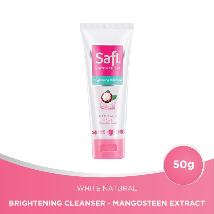 SAFI WHITE NATURAL BRIGHTENING CLEANSER MANGOSTEEN - 50GR