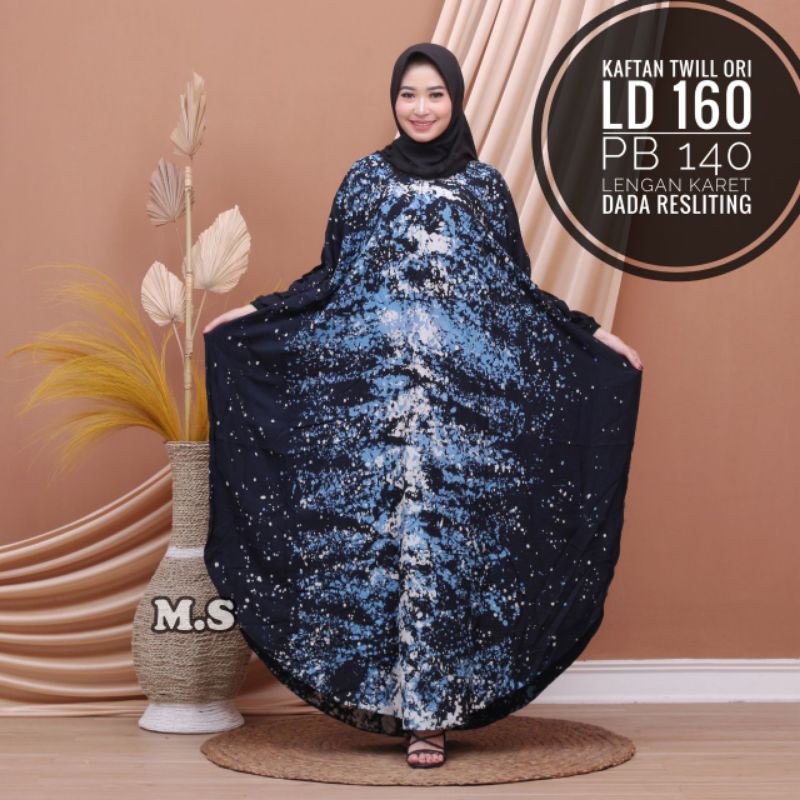 Gamis Kaftan Twill Ori Best Quality