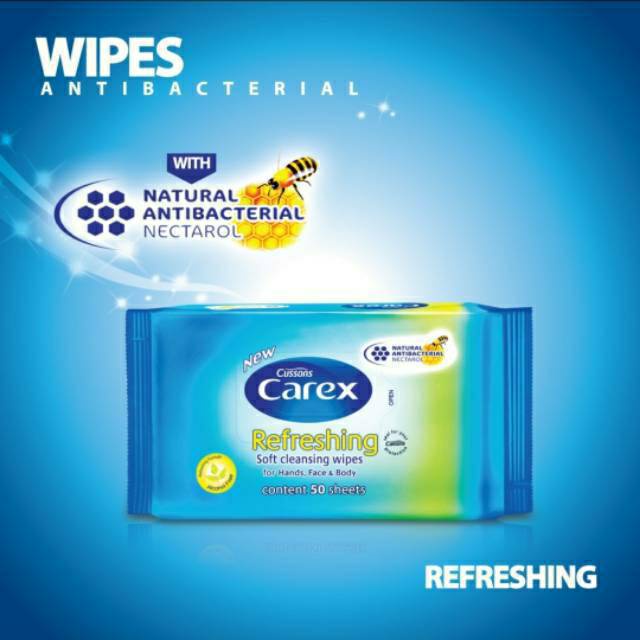 Cussons Carex Soft Cleansing Wipes Tissue Basah Buy 1 Get 1 Beli 1 Gratis 1