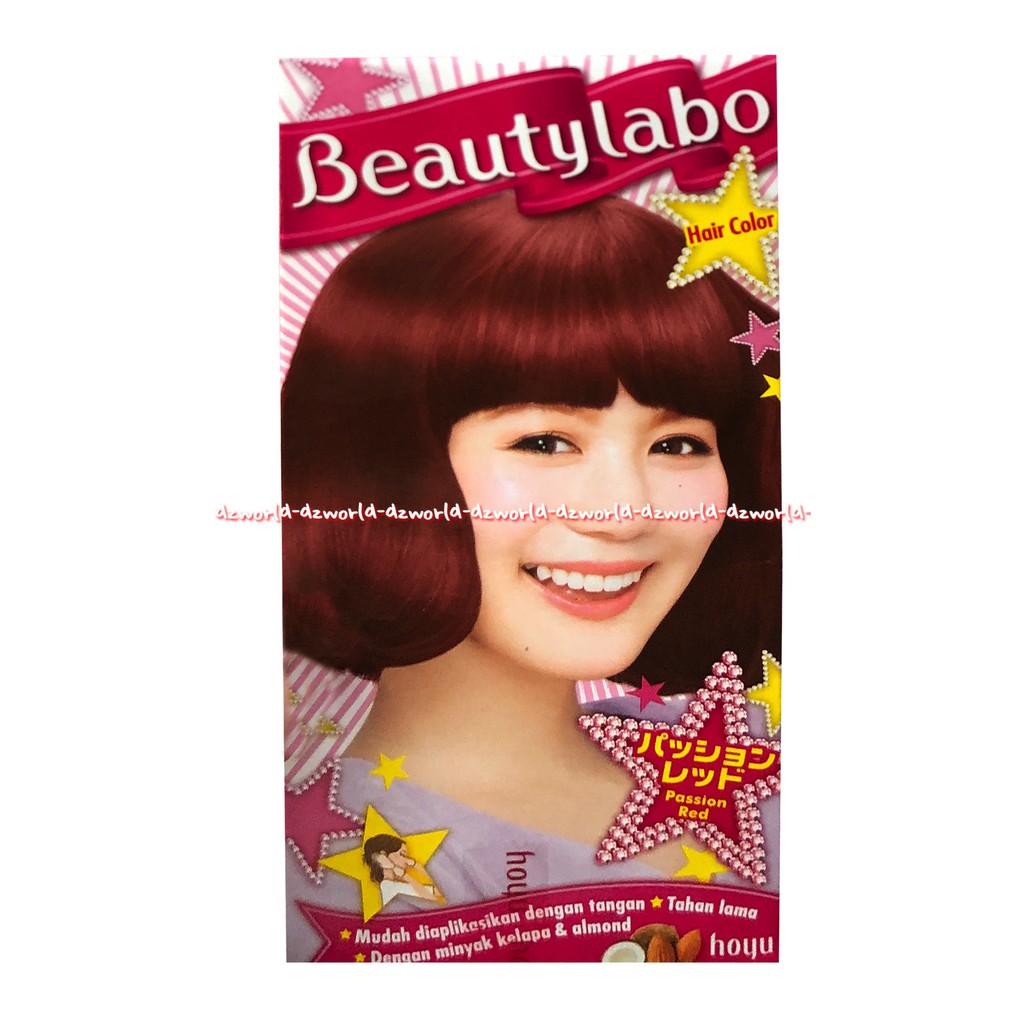 Beauty Labo Candy Apricot Red Pink Hoyu Cat Rambut Merah Beautylabo