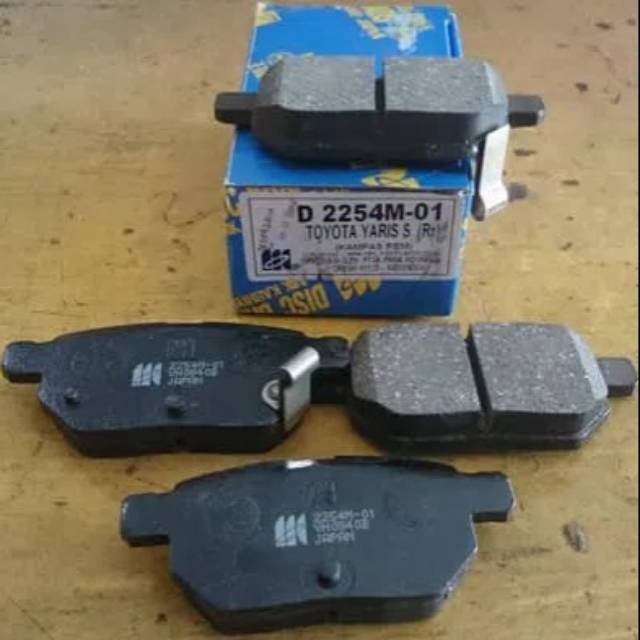 Kampas rem belakang New Vios / Yaris S MK KASHIYAMA