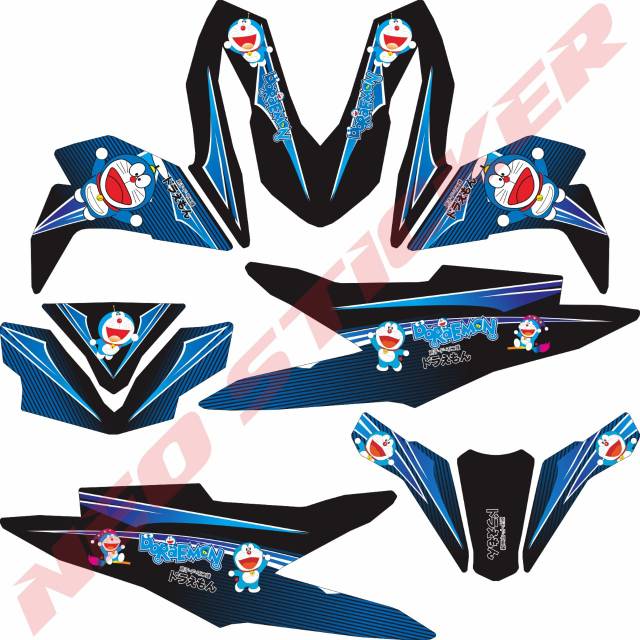 Sticker All New Beat 2020 Fullbody Doraemon