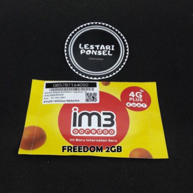 Kartu Perdana Indosat 2GB 30Hari
