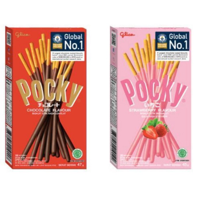 

Pocky Glico - Biskuit Stik Salut Coklat (ukuran Reguler)