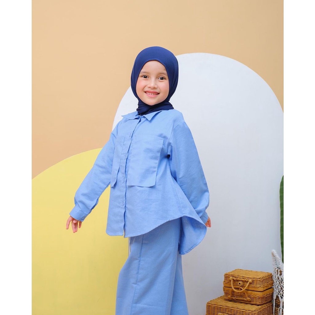 Promo HAURA BAJU SETELAN ANAK SETCEL ONESET Elegan