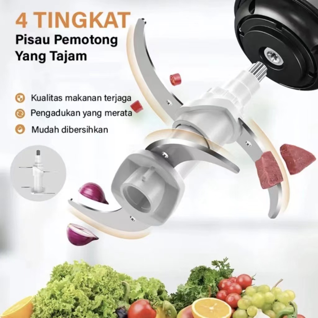 2L Blender capsule quatre Blender cutter serbaguna Food Processor