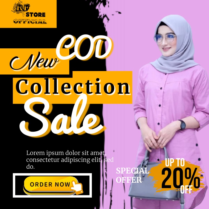 Dinda tunik Baju muslim wanita Dress muslim Dress kondangan muslim