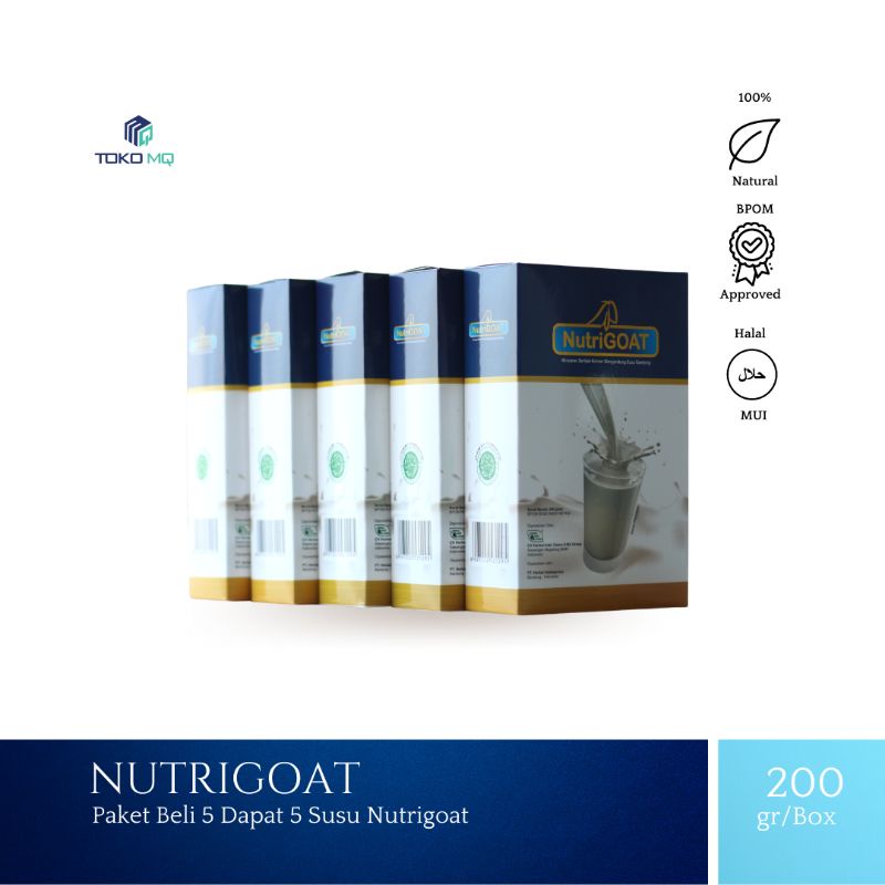 

Toko MQ-Paket Beli 5 Dapat 5 Susu Nutrigoat 1000 Gr + 1000 Gr Putih Biru