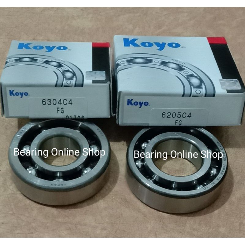 BEARING 6205 C4 DAN 6304 C4 KOYO BEARING KRUK AS RX-KING