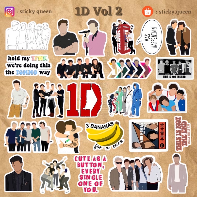 

STICKER TUMBLR 1D VOL 2