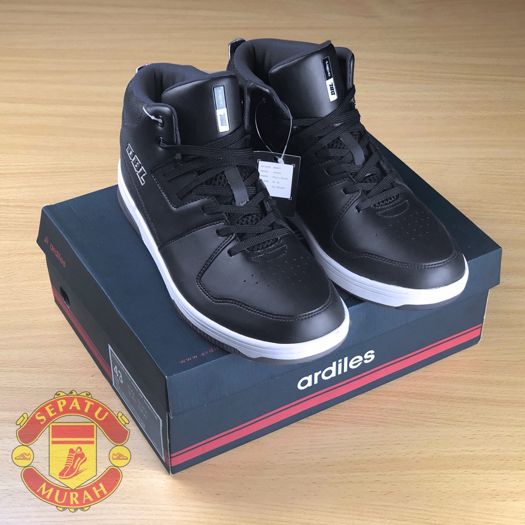 Ardiles X DBL Men Adonis Sepatu Basket Hitam Putih