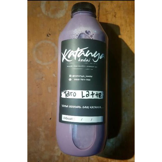 

Taro Latte 250ml & 1 liter (khusus kurir instant - same day)