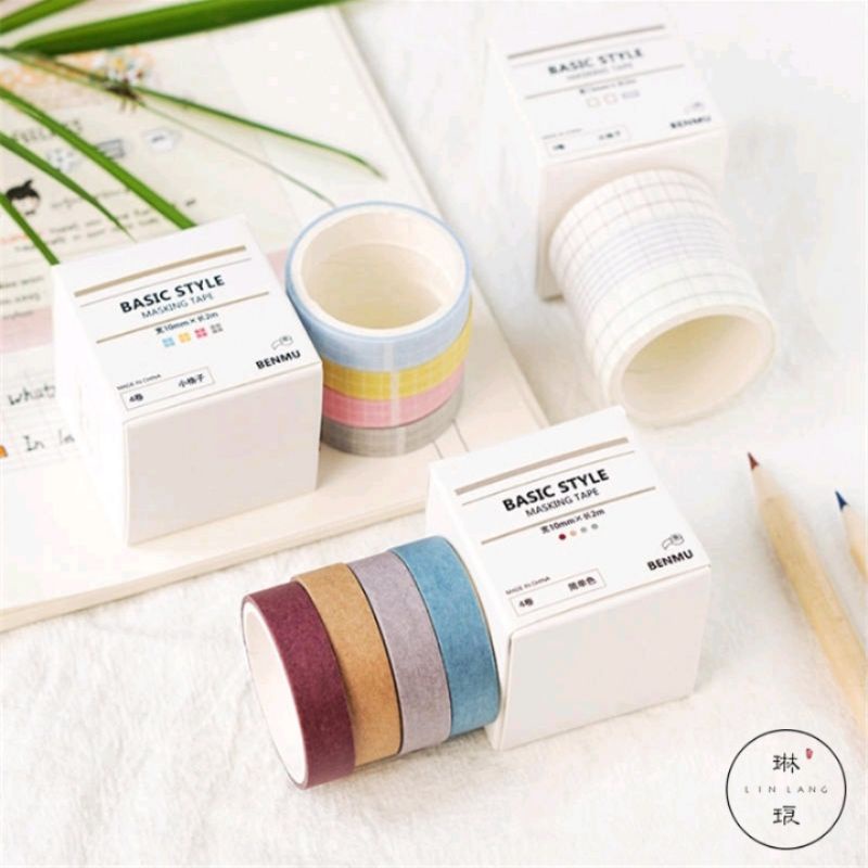 

Washi Tape Polos Untuk Journal/Dekorasi lain