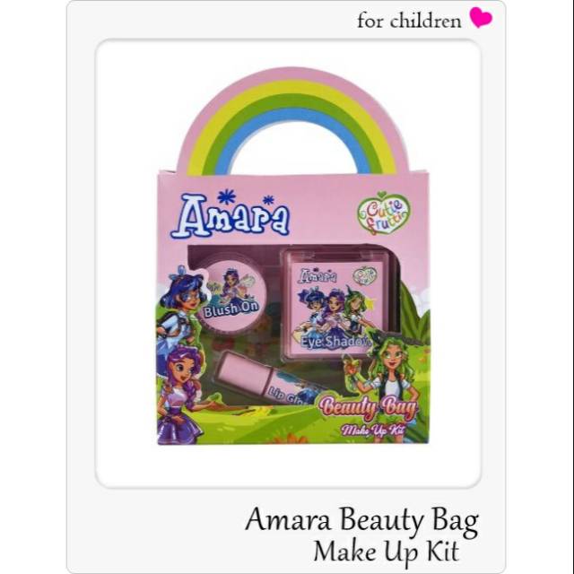 Make Up Anak (Amara Beauty Bag Make Up Kit)