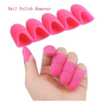 Soak off clip kutek gel rubber silicone / alat jepit karet soak off gel polish