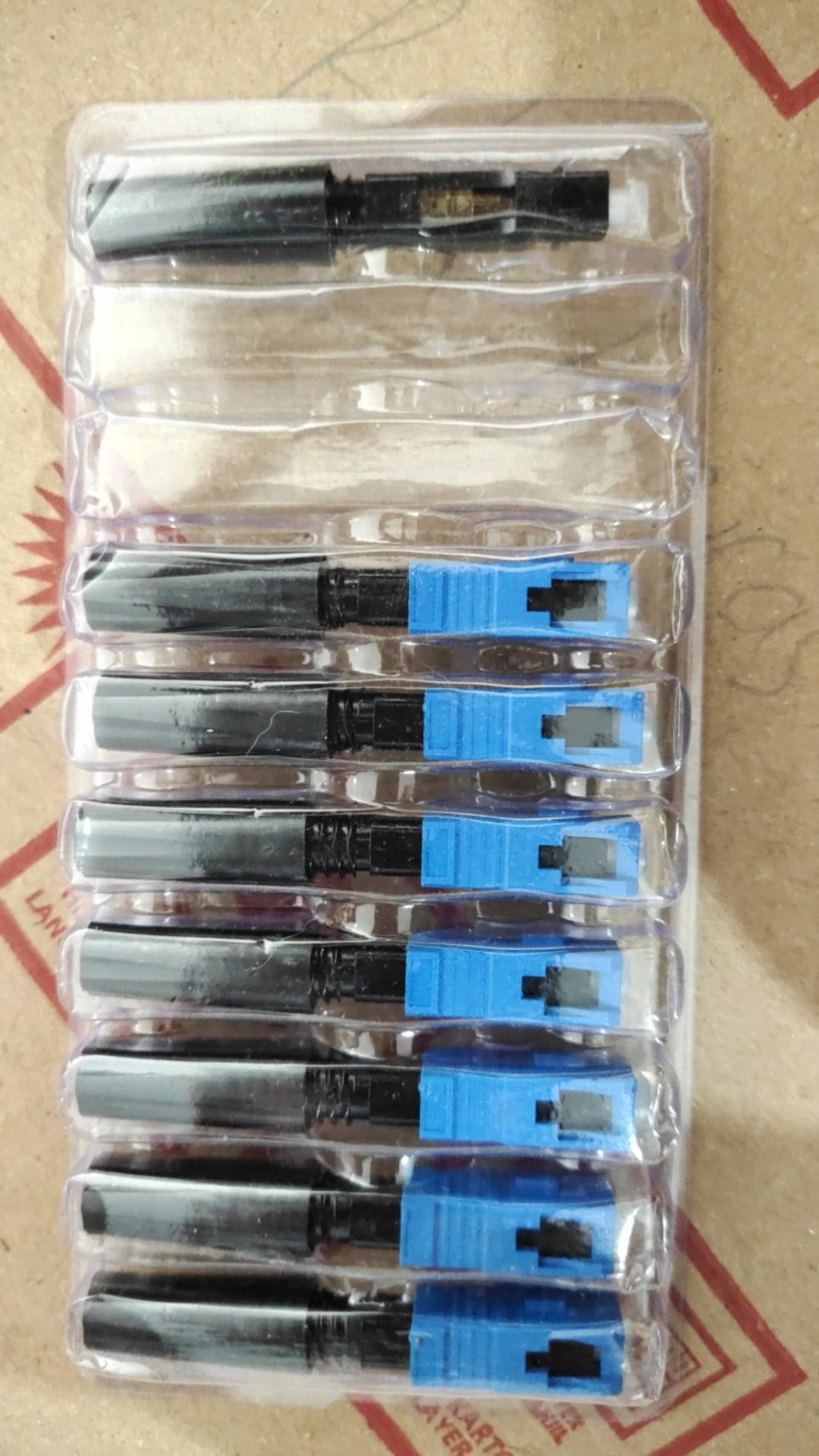 10pcs Konektor Fiber Optic Quick Cold Upc Quick Cold Upc Ftth Upc