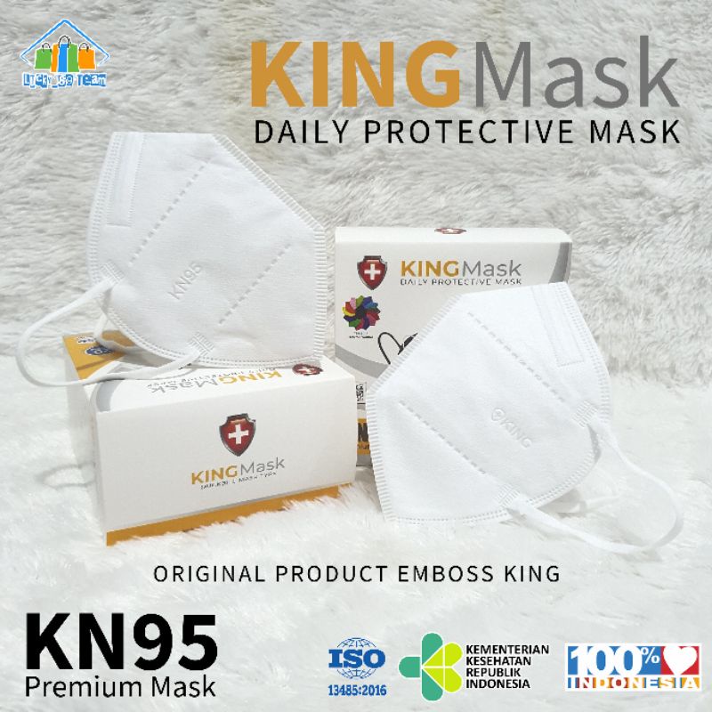 Masker KN95 King Mask Original Kemenkes Masker Kingmask