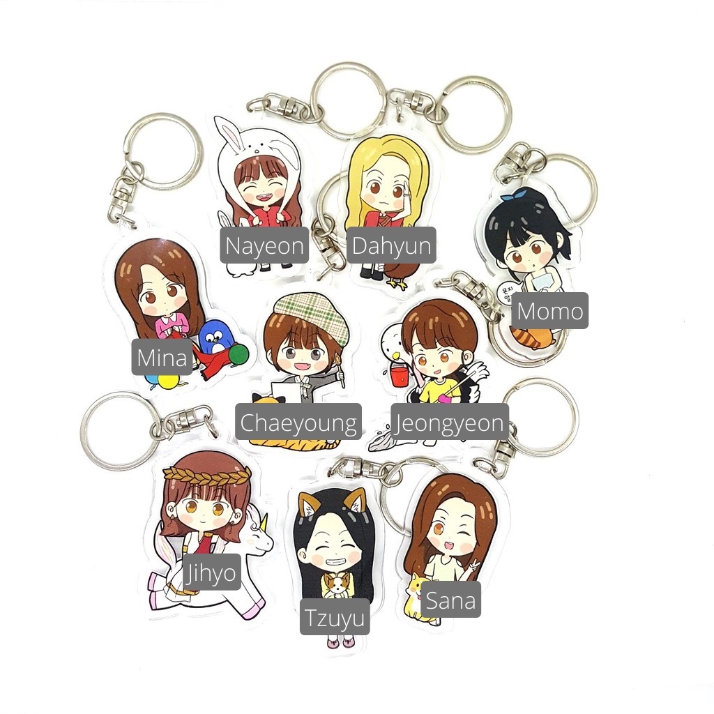 TWICE Keychain - Teudoongie [READY STOCK]