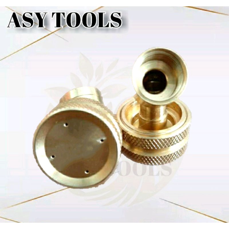 NOZZLE / NOSEL /NOZEL / SPUYER 4 LUBANG KUNINGAN KABUT