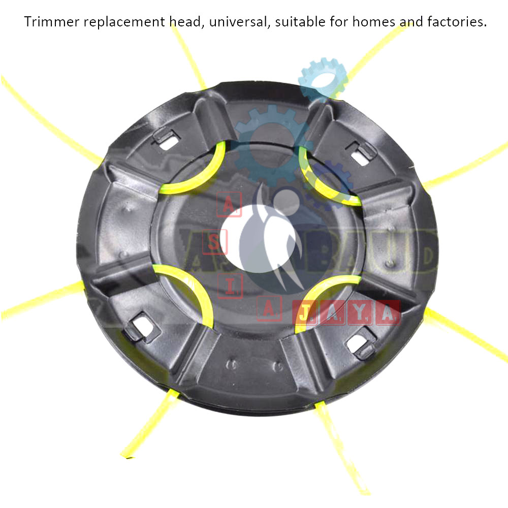YUKIDO Pisau Potong Rumput Senar Trimmer Head Dudukan Piringan Senar