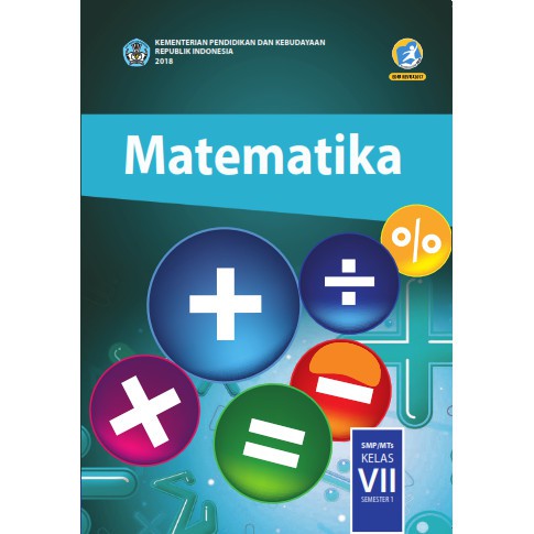 Buku Tema Kelas 7 SMP MTs Satuan Kurikulum 2013 Rev 2017 Original Kemendikbud Paket Pelajaran Utama-Matematika 1