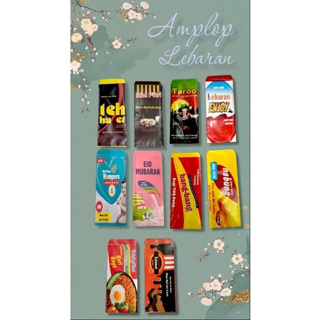 

amplop lebaran, angpao lebaran, amplop snack