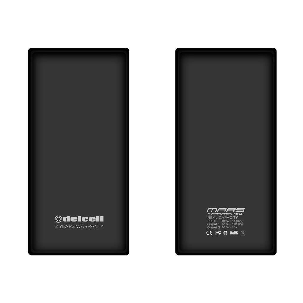POWERBANK 10000 MAH DELCELL MARS