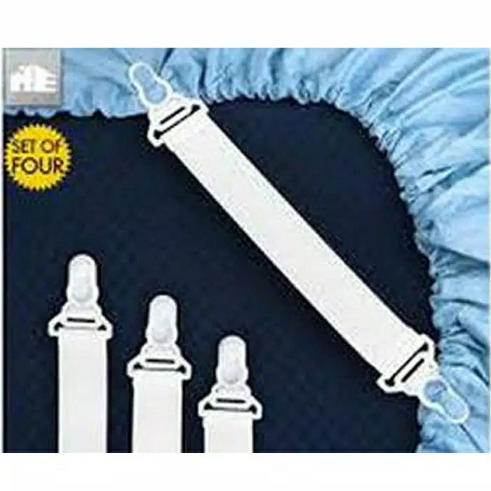 Jepitan Sprei - Sheet Grippers - Pengait Ujung Sprei