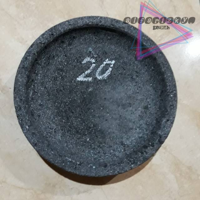 Cobek batu - cobek batu asli - cobek sambal - cobek penyet