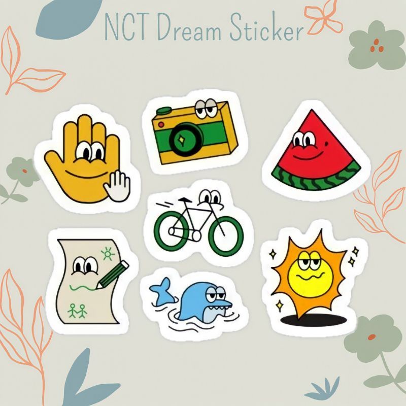 16pcs NCT Dream Sticker | Kpop Sticker