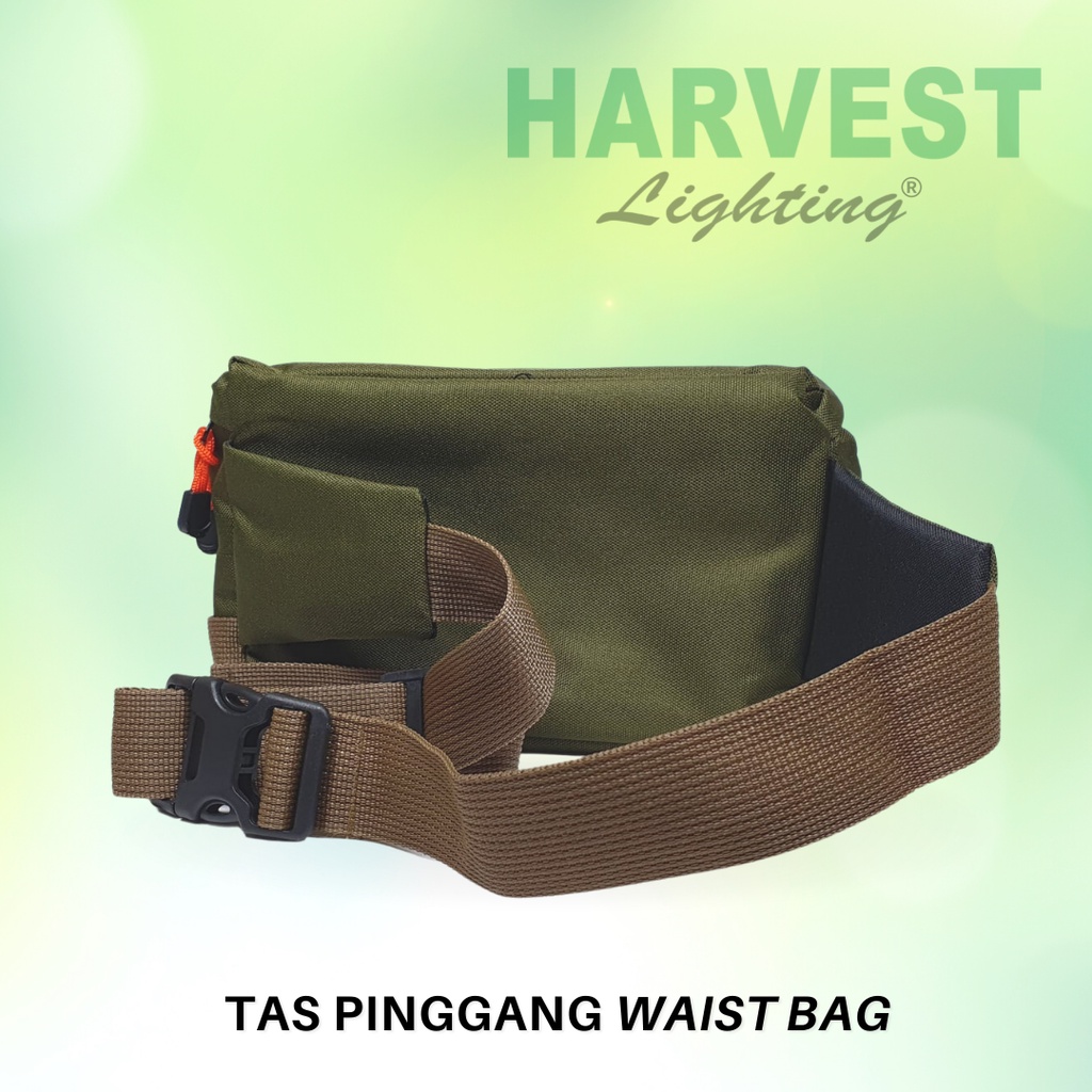 Tas Pinggang Selempang Waist Bag Pria Wanita Unisex - Merchandise Official Harvest Lighting Waistbag