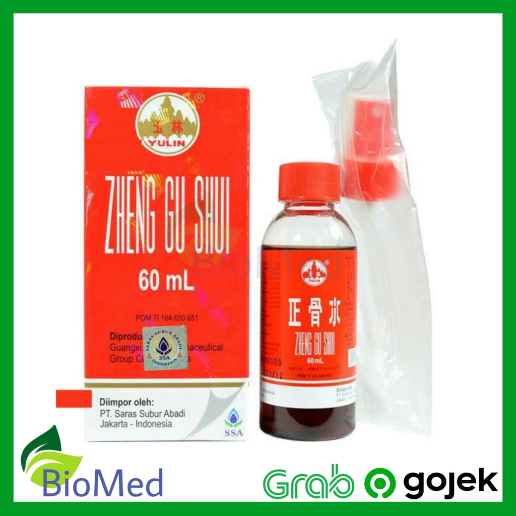 ZHENG GU SHUI 60 ml - Untuk Patah Tulang Sendi Keseleo Remarik Pegal