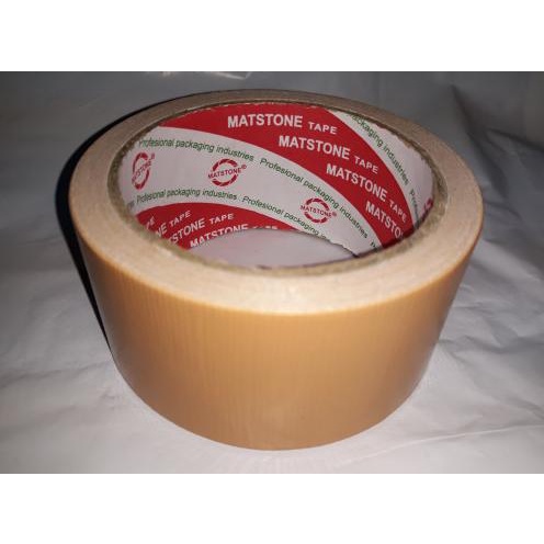

Lakban kain creme coklat 2inch x 11 meter / cloth tape 48mm x 11 meter