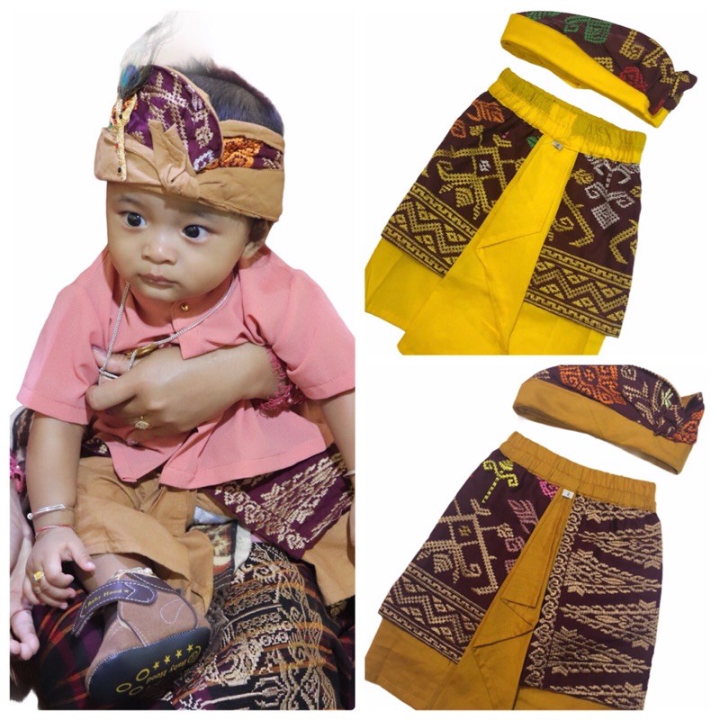 set kancut udeng anak