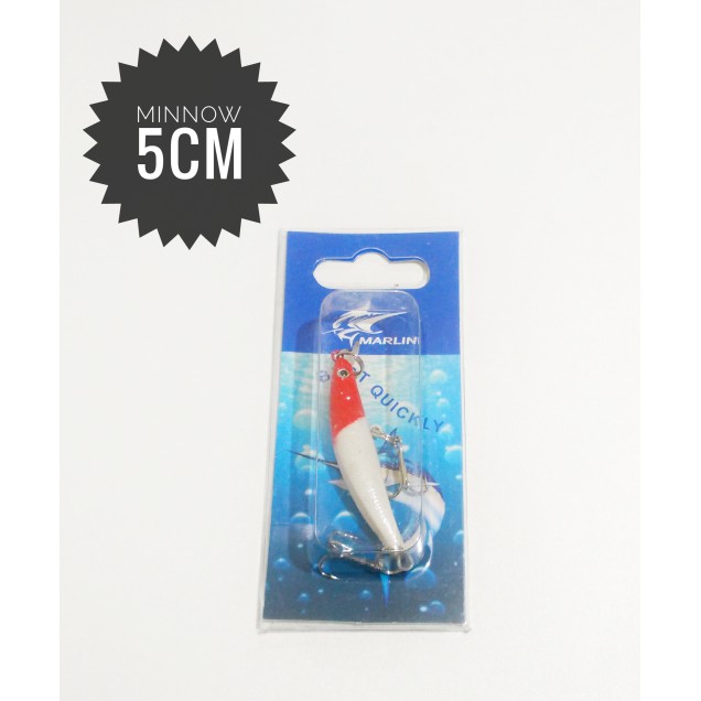 UMPAN PANCING LURE MINNOW 5CM